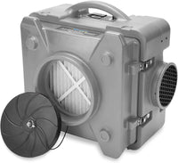 BlueDri AirShield 550 ⅓ HP 3 Stage HEPA Air Purifier Scrubber: grey