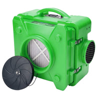 BlueDri AirShield 550 ⅓ HP 3 Stage HEPA Air Purifier Scrubber: green