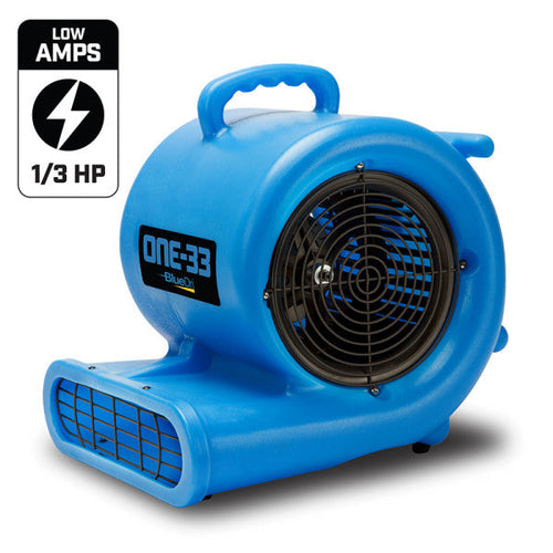 Rayflower ～One Side & One Side～ BlueDri ONE-33 ⅓ HP 2900 CFM Industrial Air Mover & Blower