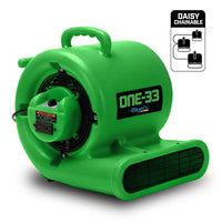 BlueDri ONE-33 ⅓ HP 2900 CFM Industrial Air Mover & Blower Fan: green
